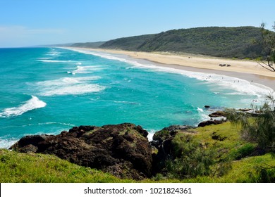 40-mile Beach In Great Sandy National Park In Queensland, Australia.