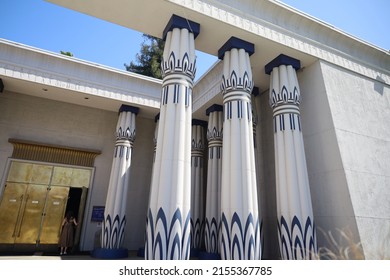 4-1-2022: San Jose, Califorenia: Egyptian Rosicrucian Museum