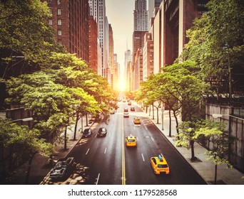 42nd Street In New York During The Day 