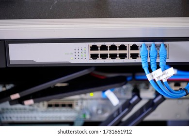 4G LTE high speed internet station mobile set. - Shutterstock ID 1731661912