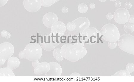4k background abstract 3D white wallpaper