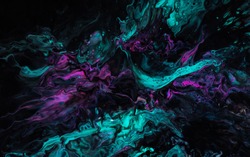 4k Hd Paint Stain Mixing Wallpaper 02
