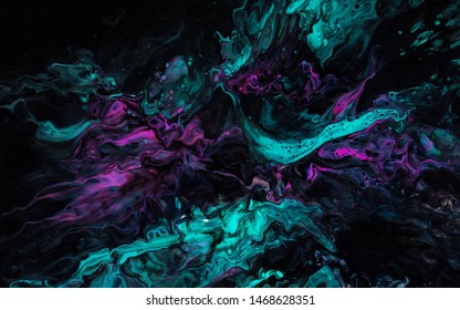 4k hd paint stain mixing wallpaper 02