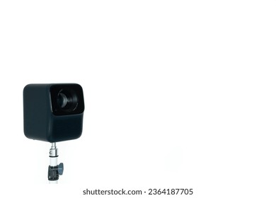 4K Projector for screen the movies and media on white background.