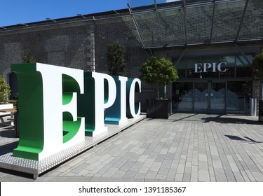 4th May 2019, Dublin, Ireland. The EPIC   Irish Emigration Museum On Custom House Quay.