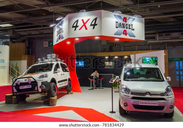 4x4 car at Paris Auto Motor Show. Paris, France -\
October 5, 2014