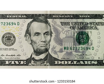 American Dollor Usd Isolated White Background Stock Photo 1602154222 ...