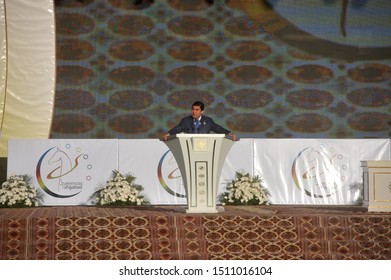 5 November 2010. Askabat,Turkmenistan. Gurbanguly Berdimuhamedow, Is A Turkmen Politician Who Has Served As The President Of Turkmenistan Since February 2007.