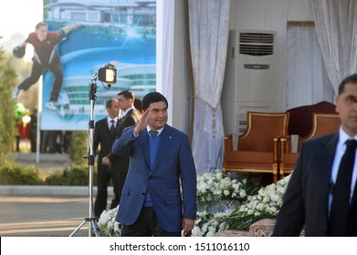 5 November 2010. Askabat,Turkmenistan. Gurbanguly Berdimuhamedow, Is A Turkmen Politician Who Has Served As The President Of Turkmenistan Since February 2007.