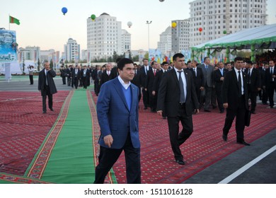 5 November 2010. Askabat,Turkmenistan. Gurbanguly Berdimuhamedow, Is A Turkmen Politician Who Has Served As The President Of Turkmenistan Since February 2007.