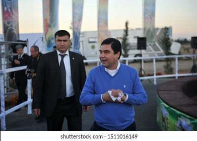 5 November 2010. Askabat,Turkmenistan. Gurbanguly Berdimuhamedow, Is A Turkmen Politician Who Has Served As The President Of Turkmenistan Since February 2007.