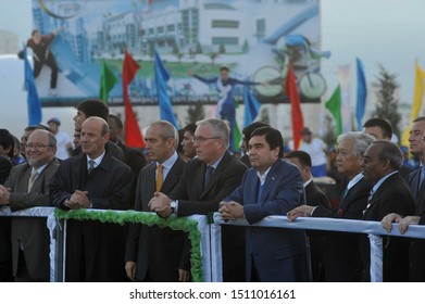 5 November 2010. Askabat,Turkmenistan. Gurbanguly Berdimuhamedow, Is A Turkmen Politician Who Has Served As The President Of Turkmenistan Since February 2007.