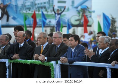 5 November 2010. Askabat,Turkmenistan. Gurbanguly Berdimuhamedow, Is A Turkmen Politician Who Has Served As The President Of Turkmenistan Since February 2007.