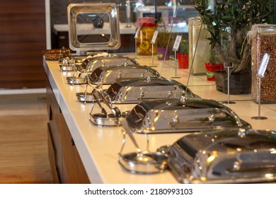 5 Star Hotel Buffet Stand. Buffet Holiday Concept