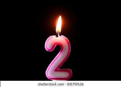 7,121 Birthday cake 2 candles Images, Stock Photos & Vectors | Shutterstock