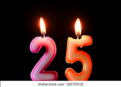 5 Years Candles For Birthday , Anniversary , Party And Cake