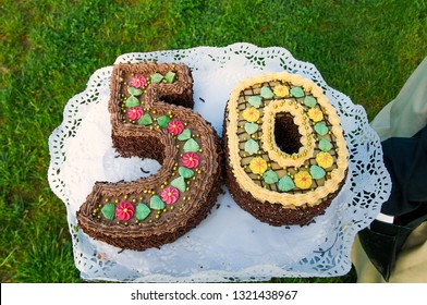 50 Anniversary Cake