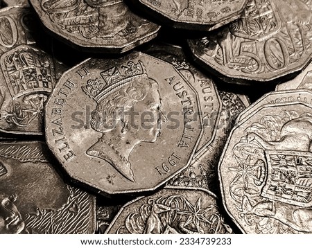 50 cent australia coins.The Australian dollar is the official currency and legal tender of Australia. Australian consist of Coins: AUD 10c, AUD$2, AUD 5c, AUD$1, AUD 20c, AUD 50cent