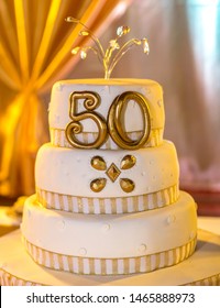 50 Years Old Birthday Cake