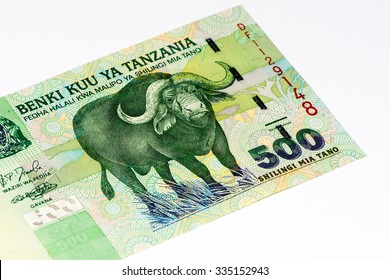 500 Tanzanian Shillings Bank Note. Tanzanian Shilling Is The National Currency Of Tanzania