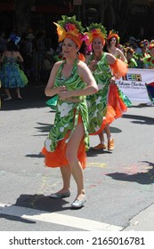 5-10-2016: San Francisco USA: Parade In The Mission District Of San Francisco