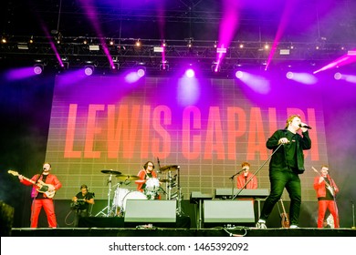 5-7 July 2019. Down The Rabbit Hole Festival, The Netherlands. Concert Of Lewis Capaldi