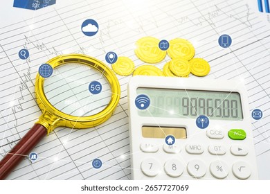 5G Internet big data application and financial investment and financing background