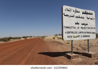 6 February 2013. Timbuktu, Mali. The Tuareg Rebellion Of 2012 Was An Early Stage Of The Northern Mali Conflict; From January To April 2012.