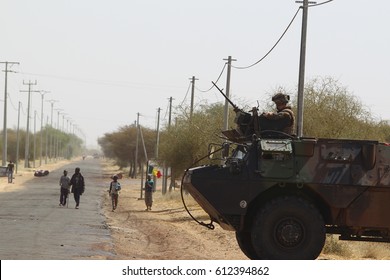 6 February 2013. Timbuktu, Mali. The Tuareg Rebellion Of 2012 Was An Early Stage Of The Northern Mali Conflict; From January To April 2012.