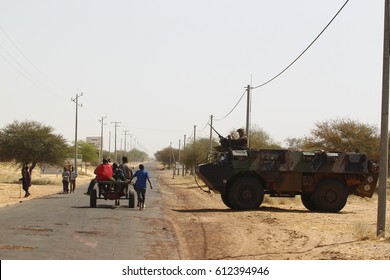 6 February 2013. Timbuktu, Mali. The Tuareg Rebellion Of 2012 Was An Early Stage Of The Northern Mali Conflict; From January To April 2012.