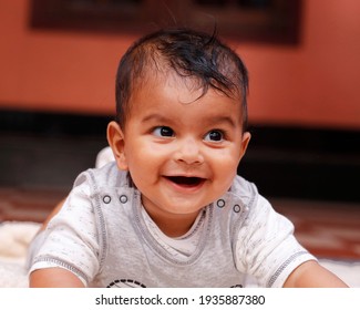 6 Months Cute Indian Baby Boy Stock Photo 1935887380 | Shutterstock