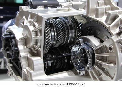 6 Speed Robotic Gearbox Internals Gears Stock Photo 1325616377 