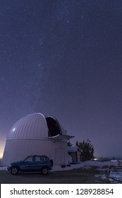 The 60 Inch Telescope At Mount Lemmon Searches The Skies For Near Earth Asteroids As Part Of The Catalina Sky Survey.