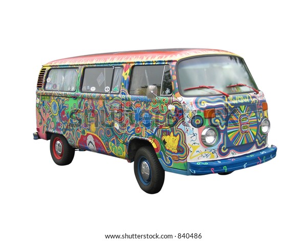 hand painted van