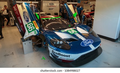 66, Stefan Mücke, DEU, Olivier Pla, FRA, Billy Johnson, USA, Ford Chip Ganassi Team Uk, USA, Michelin, Ford Gt, LMGTE PRO, WEC 2018 2018, TOTAL 6 HOURS OF SPA-FRANCORCHAMPS, , 2018, Spa-Francorchamps 