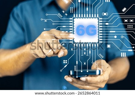 6G Technology and Future Connectivity Concept