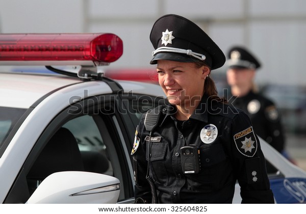 6oct15 Boryspil Ukraine A Patrol Police Stock Photo Edit Now