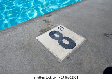 8 Foot Pool Sign By Side Stock Photo 1938662311 | Shutterstock