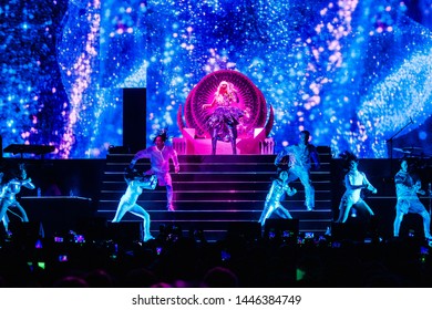 8 July 2019. Ziggo Dome, Amsterdam, The Netherlands. Concert Of Christina Aguilera