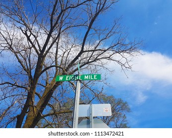 8 Mile Sign In Detroit