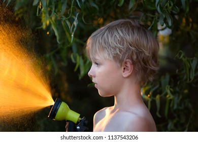 8 Year Old Cute Boy Blonde Stock Photo Edit Now 1137543206