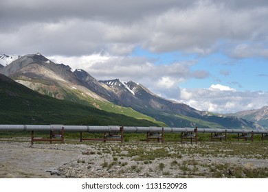 The 800-mile-long Trans Alaska Pipeline System Is One Of The World's Largest Pipeline Systems.