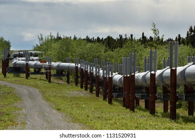 The 800-mile-long Trans Alaska Pipeline System Is One Of The World's Largest Pipeline Systems.