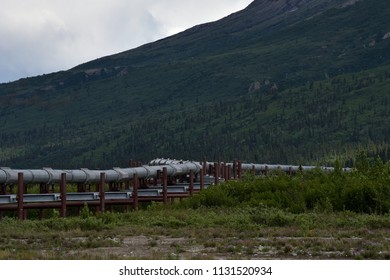 The 800-mile-long Trans Alaska Pipeline System Is One Of The World's Largest Pipeline Systems.