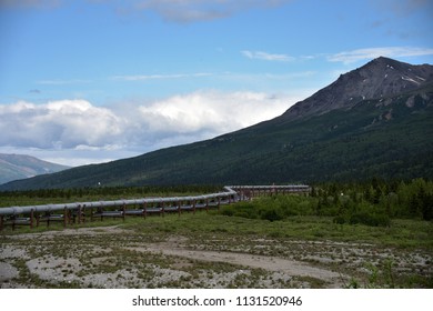 The 800-mile-long Trans Alaska Pipeline System Is One Of The World's Largest Pipeline Systems.