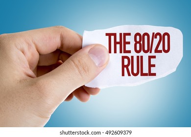 The 80/20 Rule