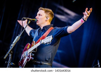 8-10 June 2019. Pinkpop Festival, Landgraaf, The Netherlands. Concert Of George Ezra