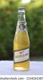 8/11/18 Glendale Arizona Miller High Life Bottled Beer