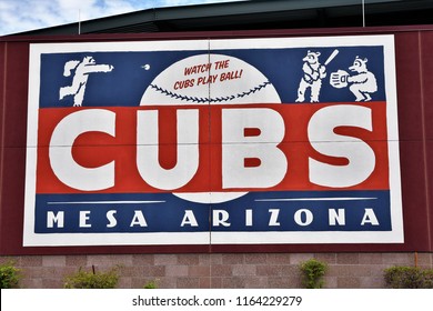 8/25/18 Mesa Arizona Sloan Park The Spring Training Stadium For The Chicago Cubs