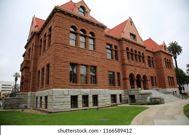 8-27-2018 Santa Ana California: Old Orange County Courthouse In Santa Ana California. 